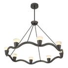 Crystorama - VNC-6508-NB - LED Suspendu - Vance - Bronze Noir