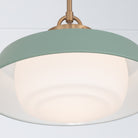 Crystorama - XAN-8006-VG-GR - Une lampe Suspension - Xander - Or vibrant