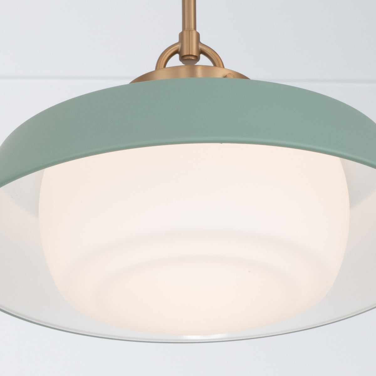 Crystorama - XAN-8006-VG-GR - Une lampe Suspension - Xander - Or vibrant