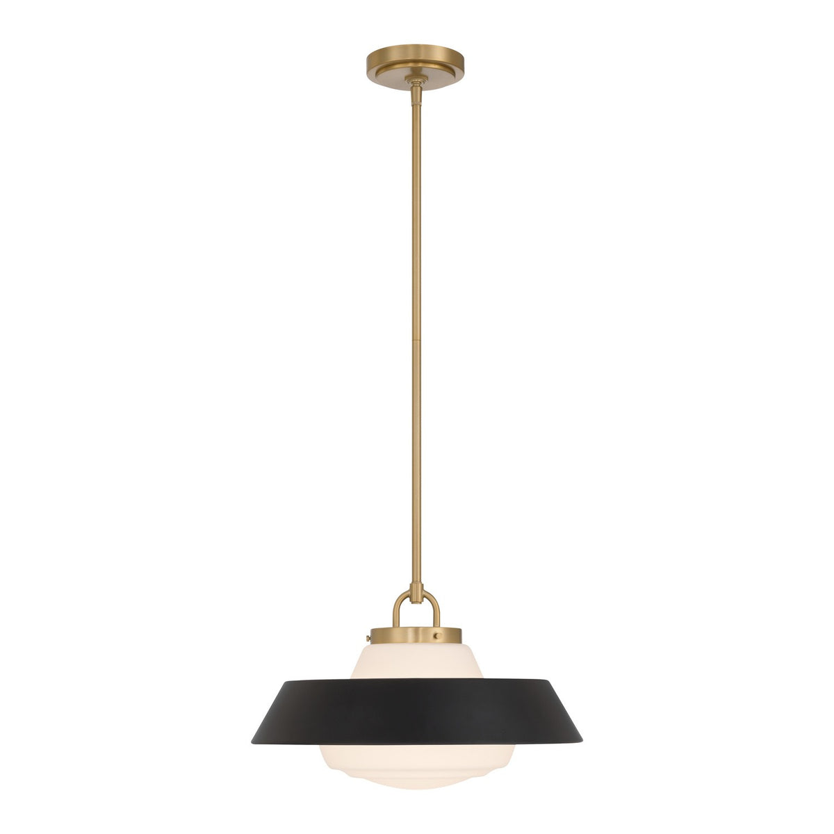 Crystorama - XAN-8006-VG-MK - Une lampe Suspension - Xander - Or vibrant
