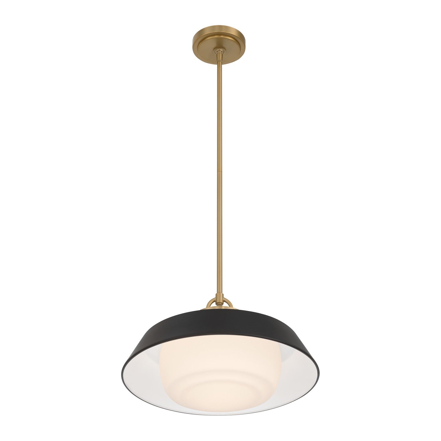 Crystorama - XAN-8006-VG-MK - Une lampe Suspension - Xander - Or vibrant