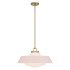 Crystorama - XAN-8009-VG-BH - Trois lumières Suspension - Xander - Or vibrant