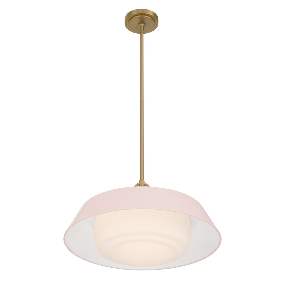 Crystorama - XAN-8009-VG-BH - Trois lumières Suspension - Xander - Or vibrant