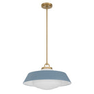 Crystorama - XAN-8009-VG-BL - Trois lumières Suspension - Xander - Or vibrant