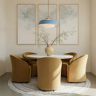 Crystorama - XAN-8009-VG-BL - Trois lumières Suspension - Xander - Or vibrant