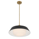 Crystorama - XAN-8009-VG-MK - Trois lumières Suspension - Xander - Or vibrant