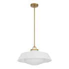 Crystorama - XAN-8009-VG-WH - Trois lumières Suspension - Xander - Or vibrant