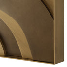 Uttermost - 03502 - Ensemble de décoration murale (2 pièces) - Golden Terrain - Or antique et bronze