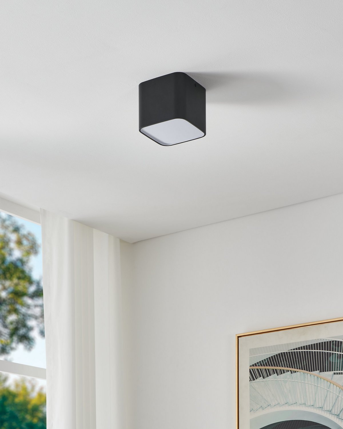 Eglo Canada - 206903A - LED Flush Mount - Grimasola - Black