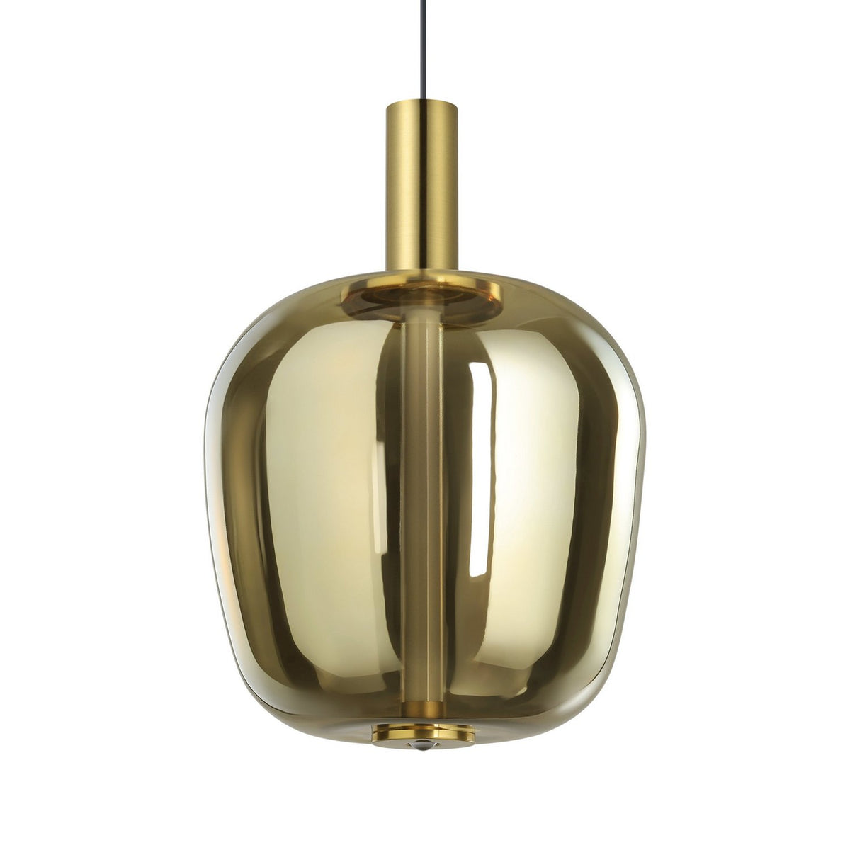 Eglo Canada - 207104A - LED Pendant - Fruitera - Black, Brushed Gold