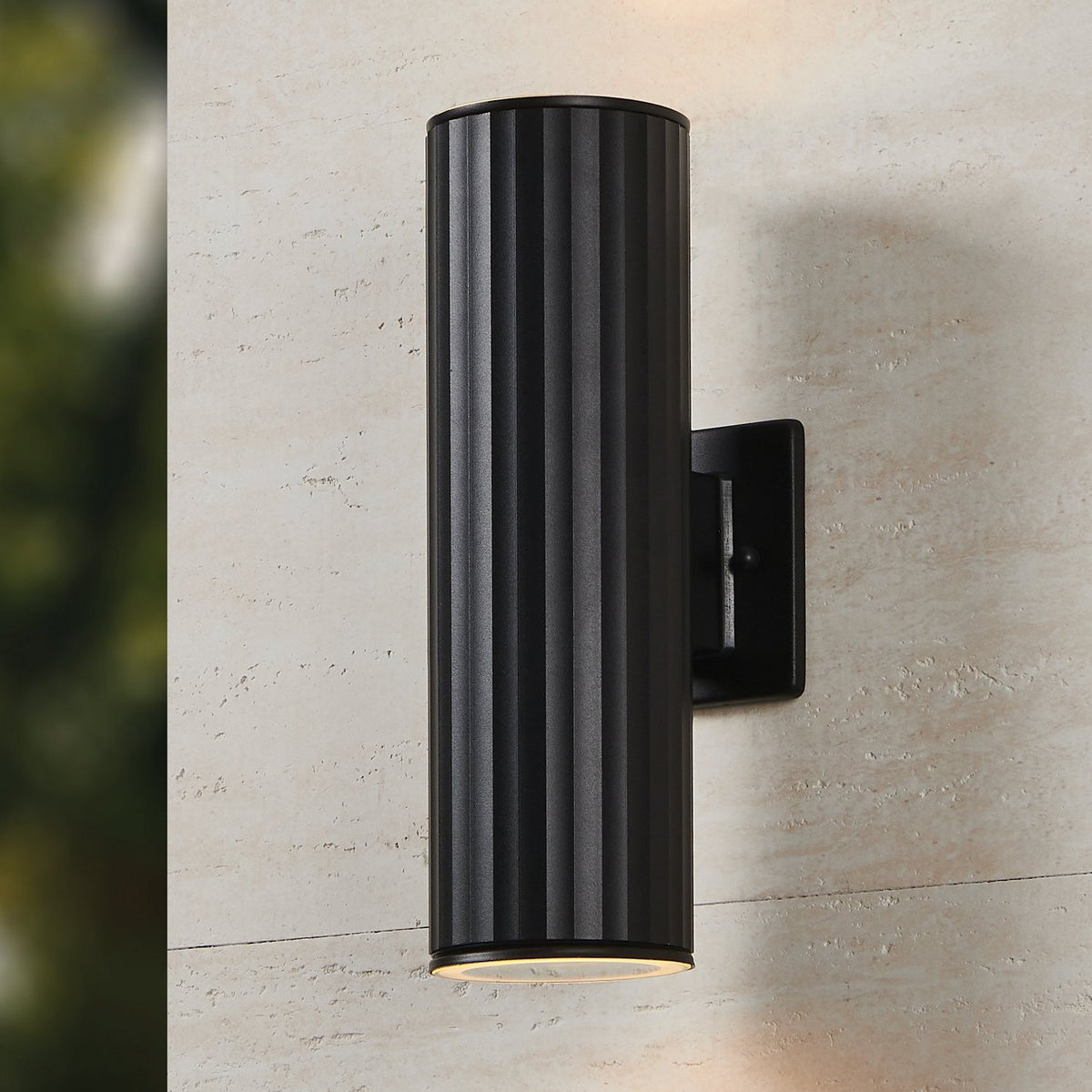 Eglo Canada - 207118A - Two Light Exterior Wall Sconce - Portillo - Black