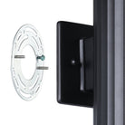 Eglo Canada - 207118A - Two Light Exterior Wall Sconce - Portillo - Black