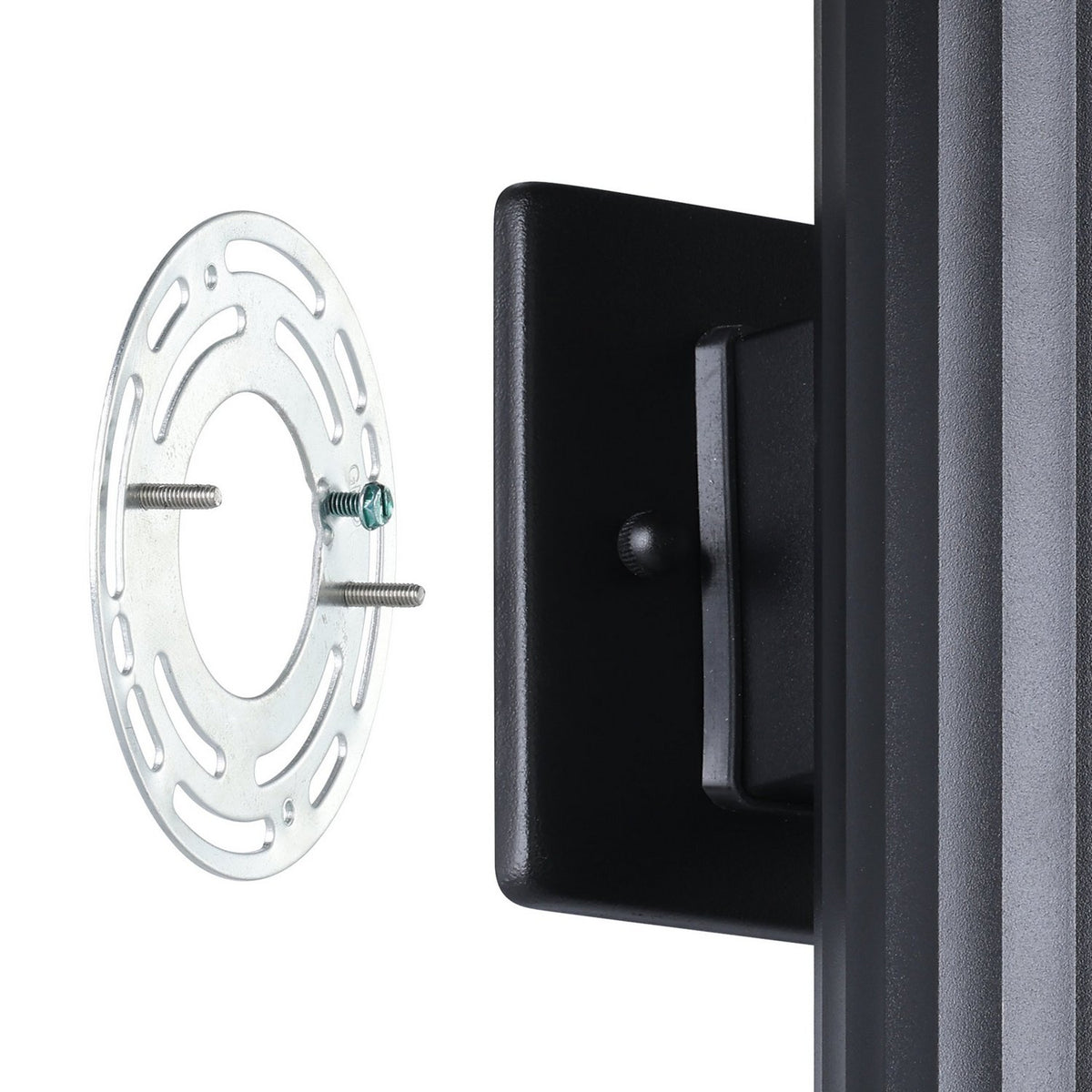 Eglo Canada - 207118A - Two Light Exterior Wall Sconce - Portillo - Black