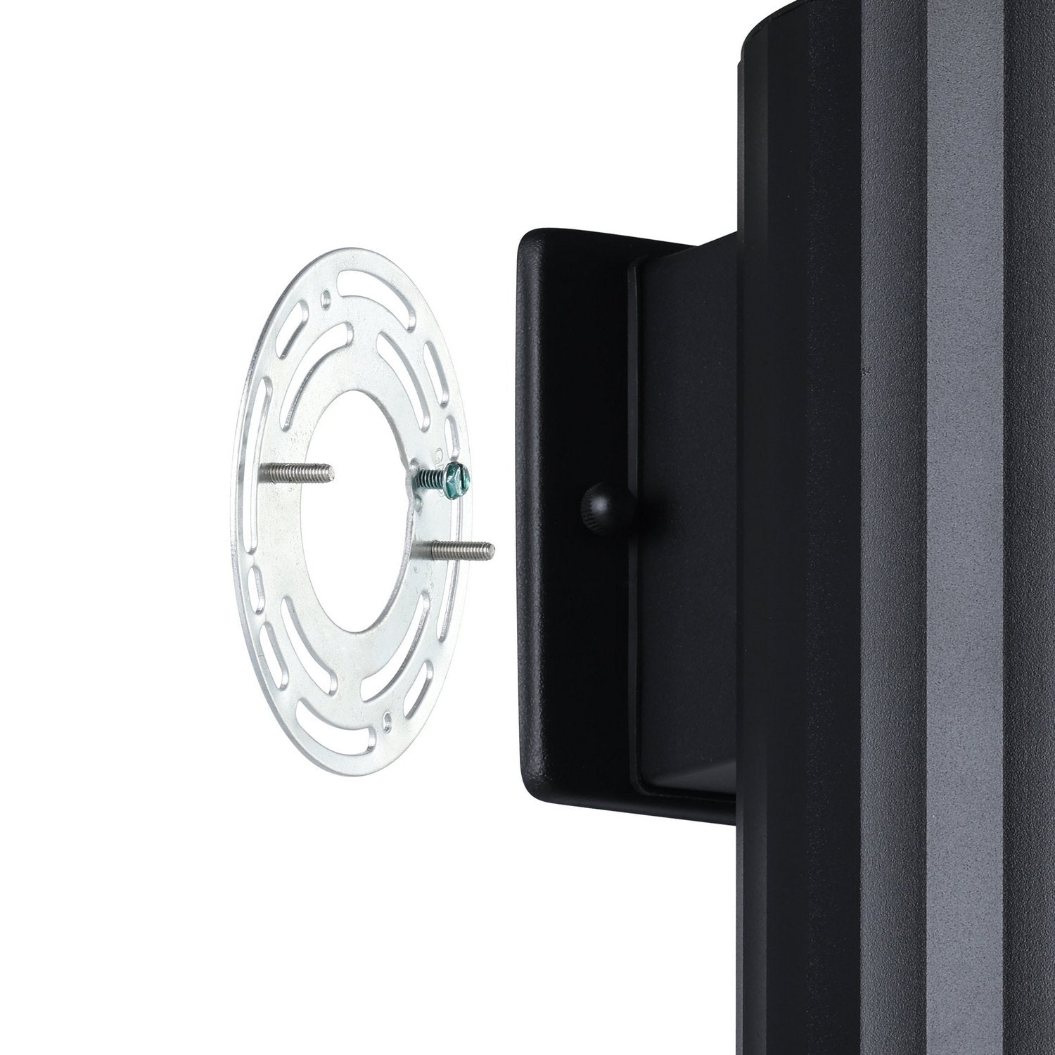 Eglo Canada - 207119A - One Light Exterior Wall Sconce - Portillo - Black