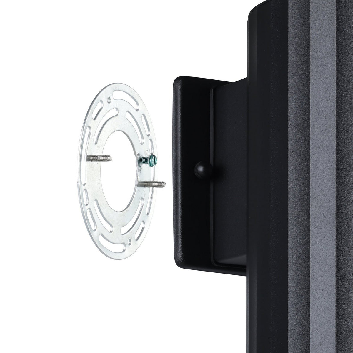 Eglo Canada - 207119A - One Light Exterior Wall Sconce - Portillo - Black