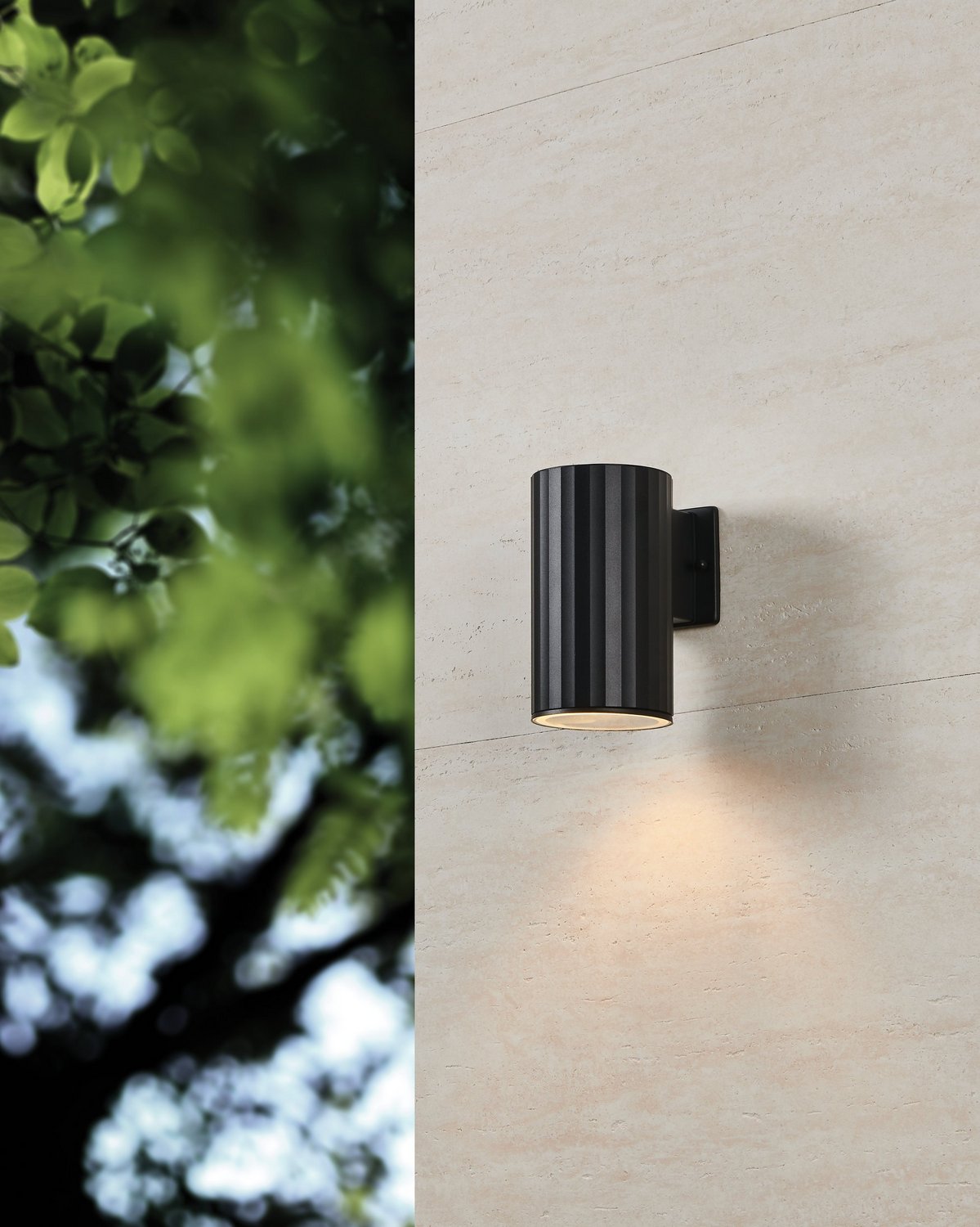 Eglo Canada - 207119A - One Light Exterior Wall Sconce - Portillo - Black