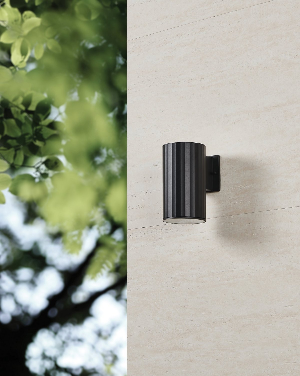 Eglo Canada - 207119A - One Light Exterior Wall Sconce - Portillo - Black
