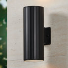 Eglo Canada - 207121A - Two Light Exterior Wall Sconce - Portillo - Black