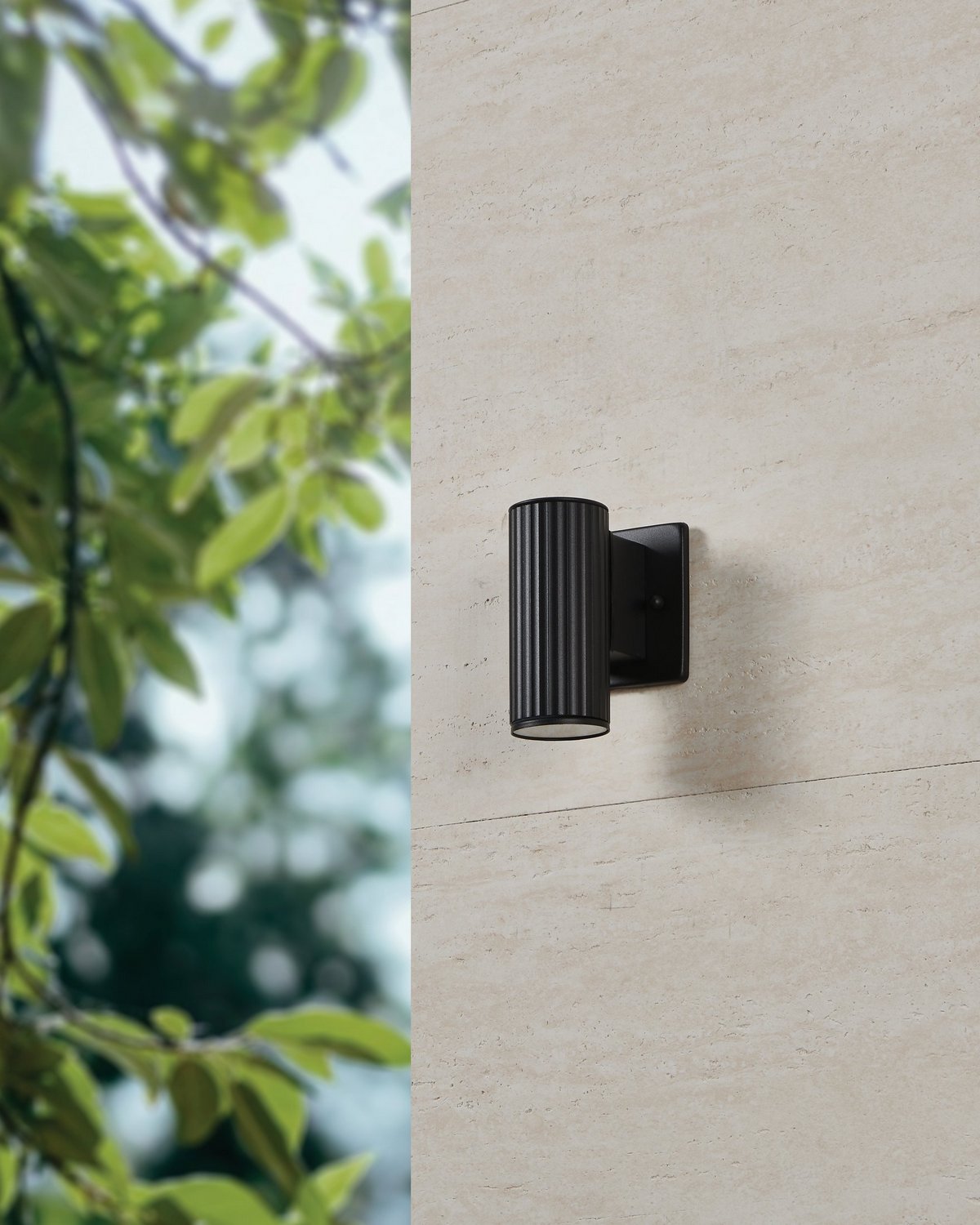Eglo Canada - 207122A - One Light Exterior Wall Sconce - Portillo - Black