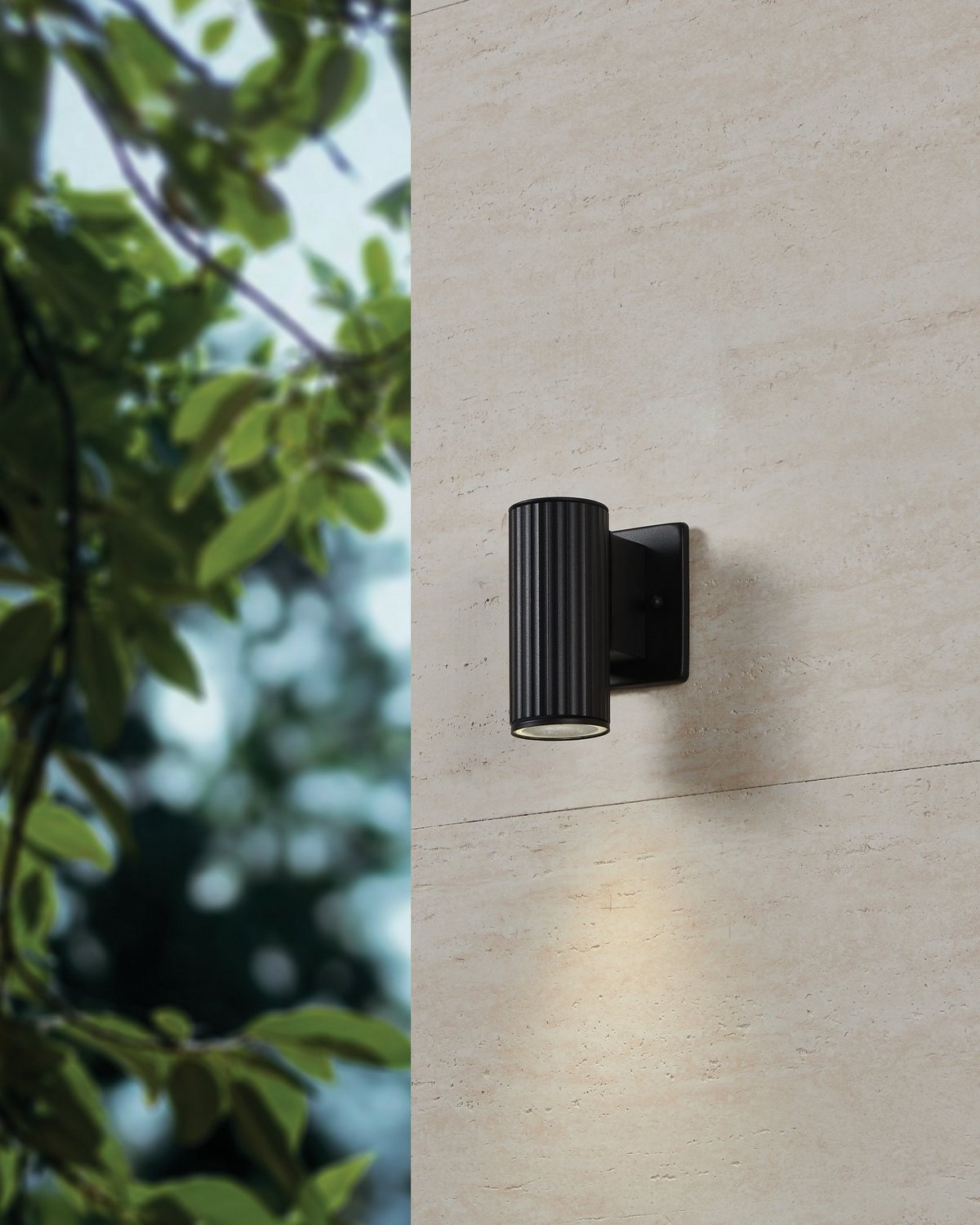 Eglo Canada - 207122A - One Light Exterior Wall Sconce - Portillo - Black