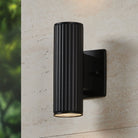 Eglo Canada - 207123A - Two Light Exterior Wall Sconce - Portillo - Black