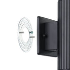 Eglo Canada - 207123A - Two Light Exterior Wall Sconce - Portillo - Black