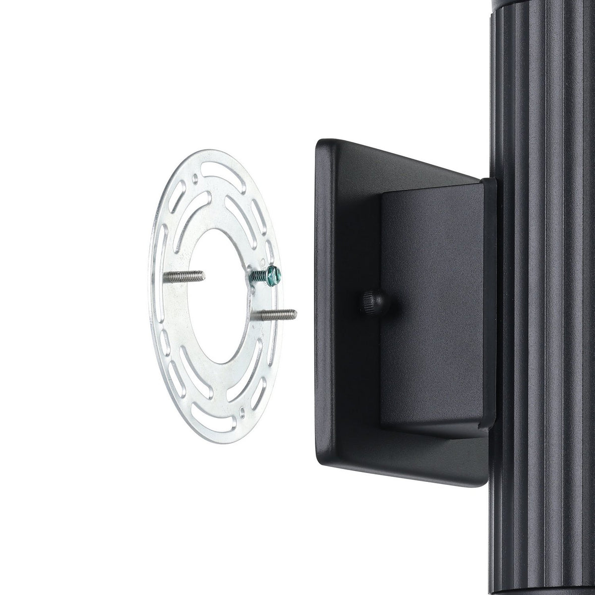 Eglo Canada - 207123A - Two Light Exterior Wall Sconce - Portillo - Black
