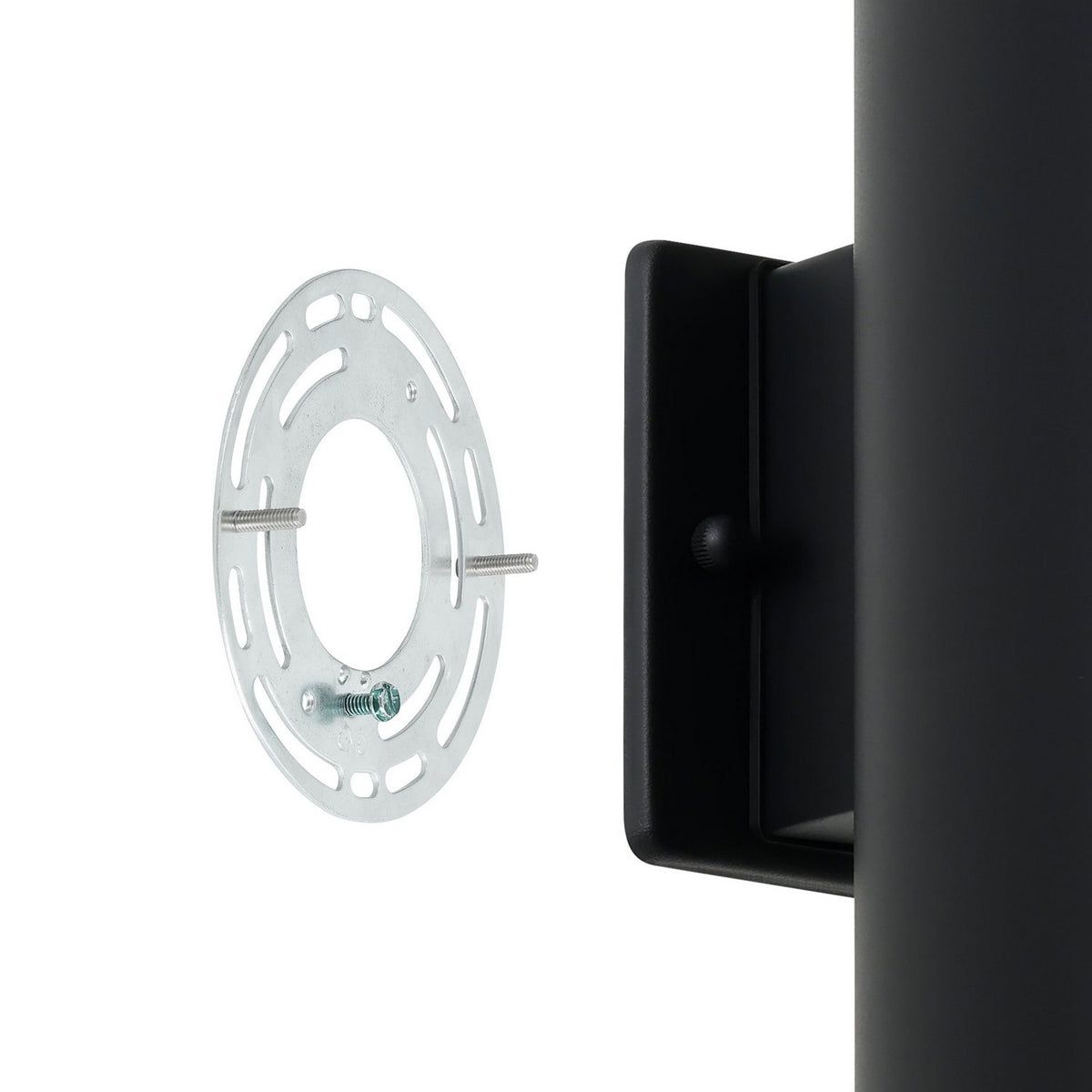Eglo Canada - 207239A - Two Light Exterior Wall Sconce - Ascoli - Black