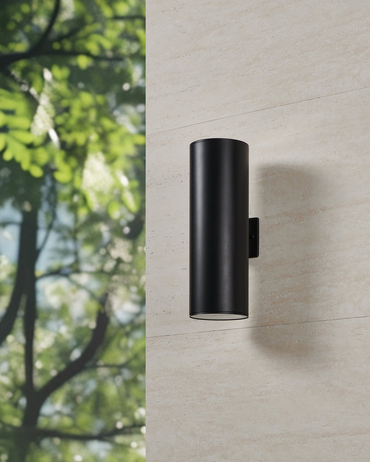 Eglo Canada - 207239A - Two Light Exterior Wall Sconce - Ascoli - Black