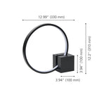 Eglo Canada - 207771A - LED Lampe de table - Nassa - Noire
