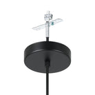 Eglo Canada - 390438A - Une lampe Suspension - Presque - Noir, fumé au cuivre
