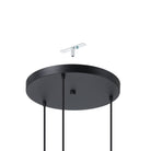 Eglo Canada - 390439A - Trois lumières Suspension - Presque - Noir, fumé au cuivre