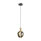 Eglo Canada - 390463A - LED Pendant - Fruitera - Black, Brushed Gold