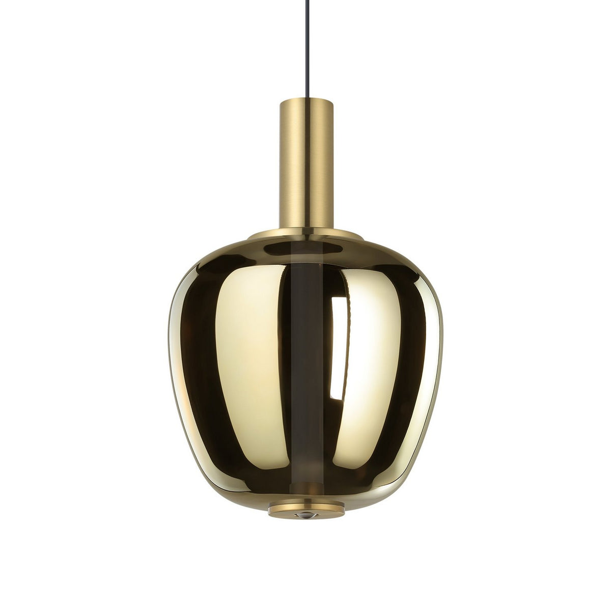 Eglo Canada - 390464A - LED Pendant - Fruitera - Black, Brushed Gold