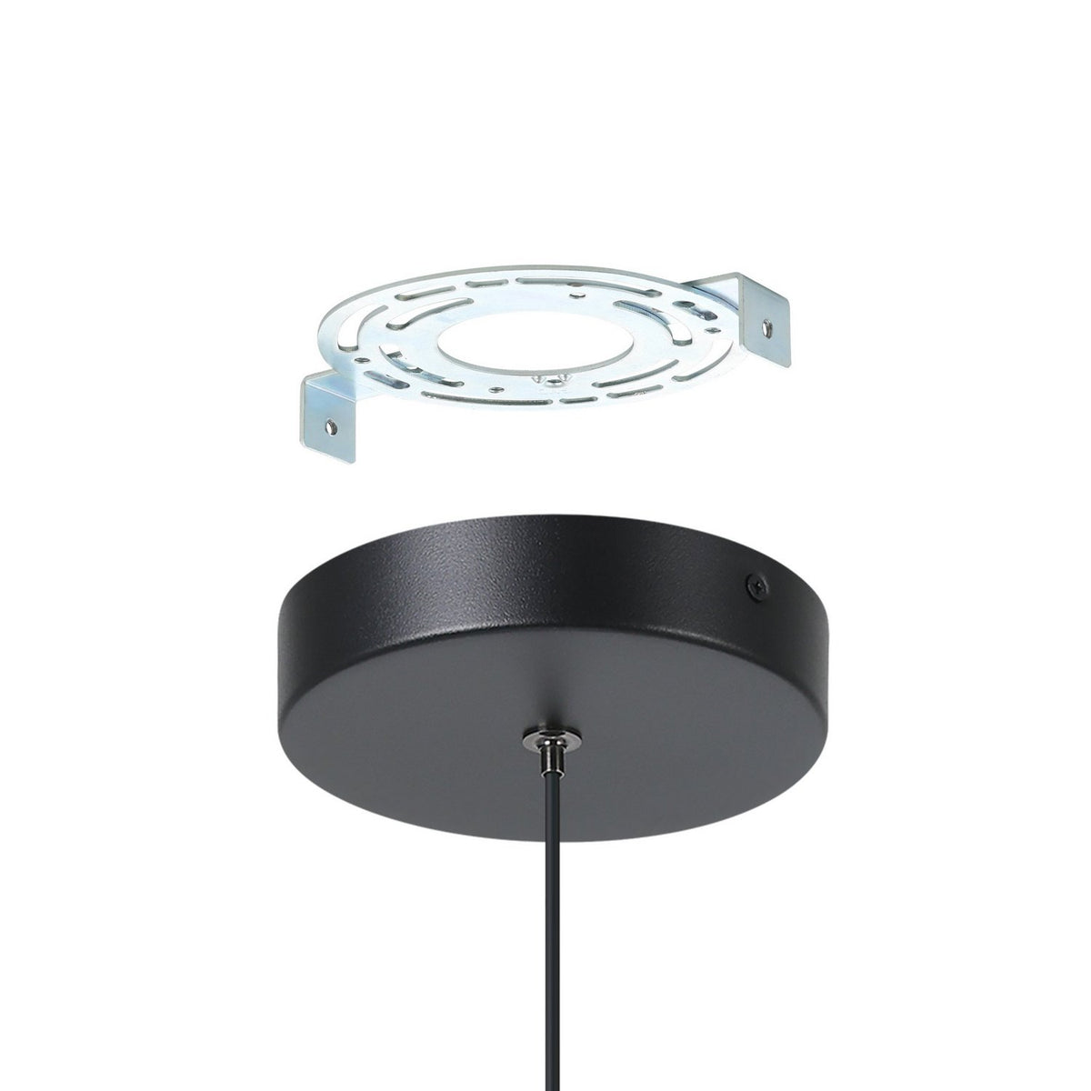 Eglo Canada - 390464A - LED Pendant - Fruitera - Black, Brushed Gold