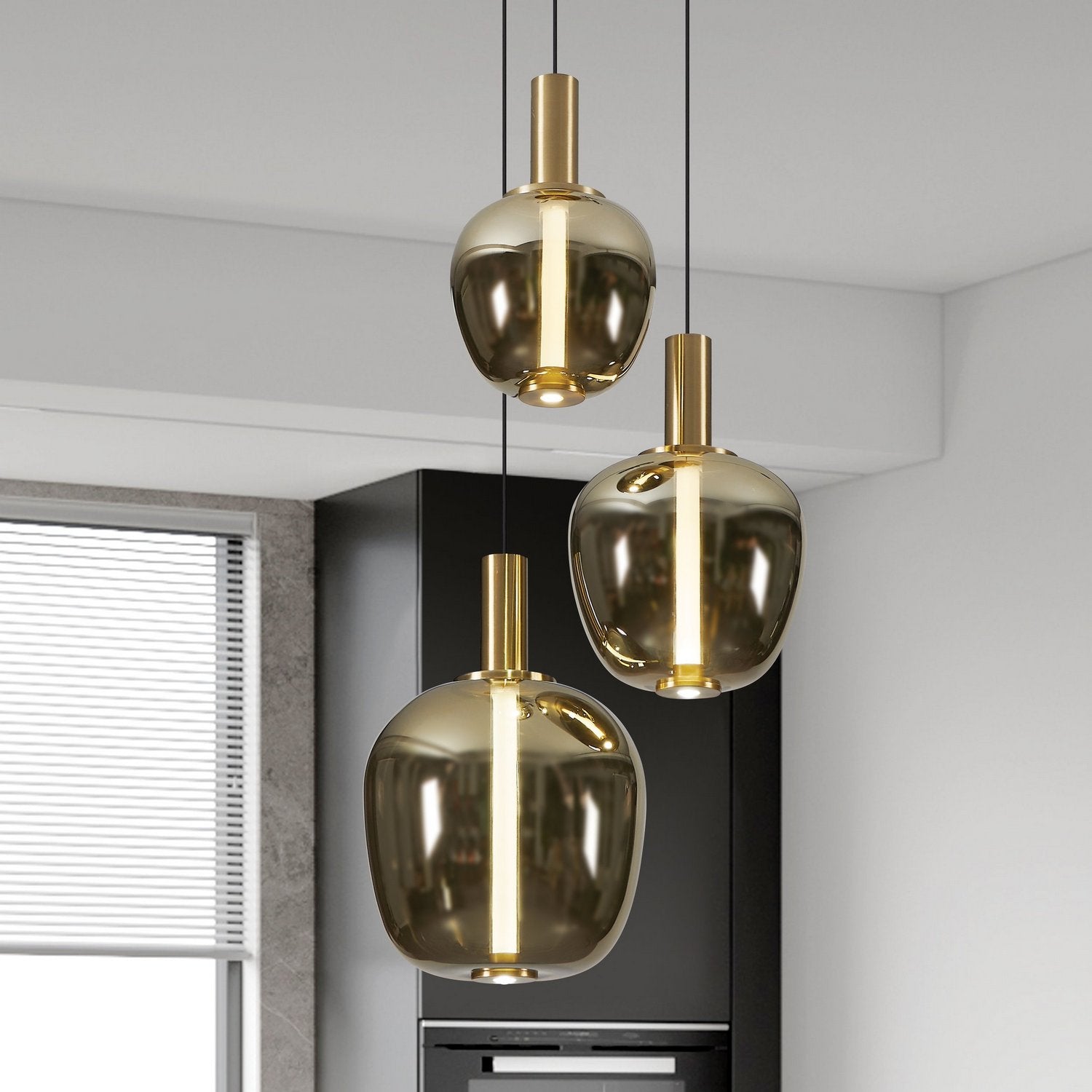 Fruitera Multi-Light LED Pendant - detail