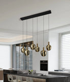 Eglo Canada - 390466A - LED Suspension - Fruitera - Noir, Or brossé