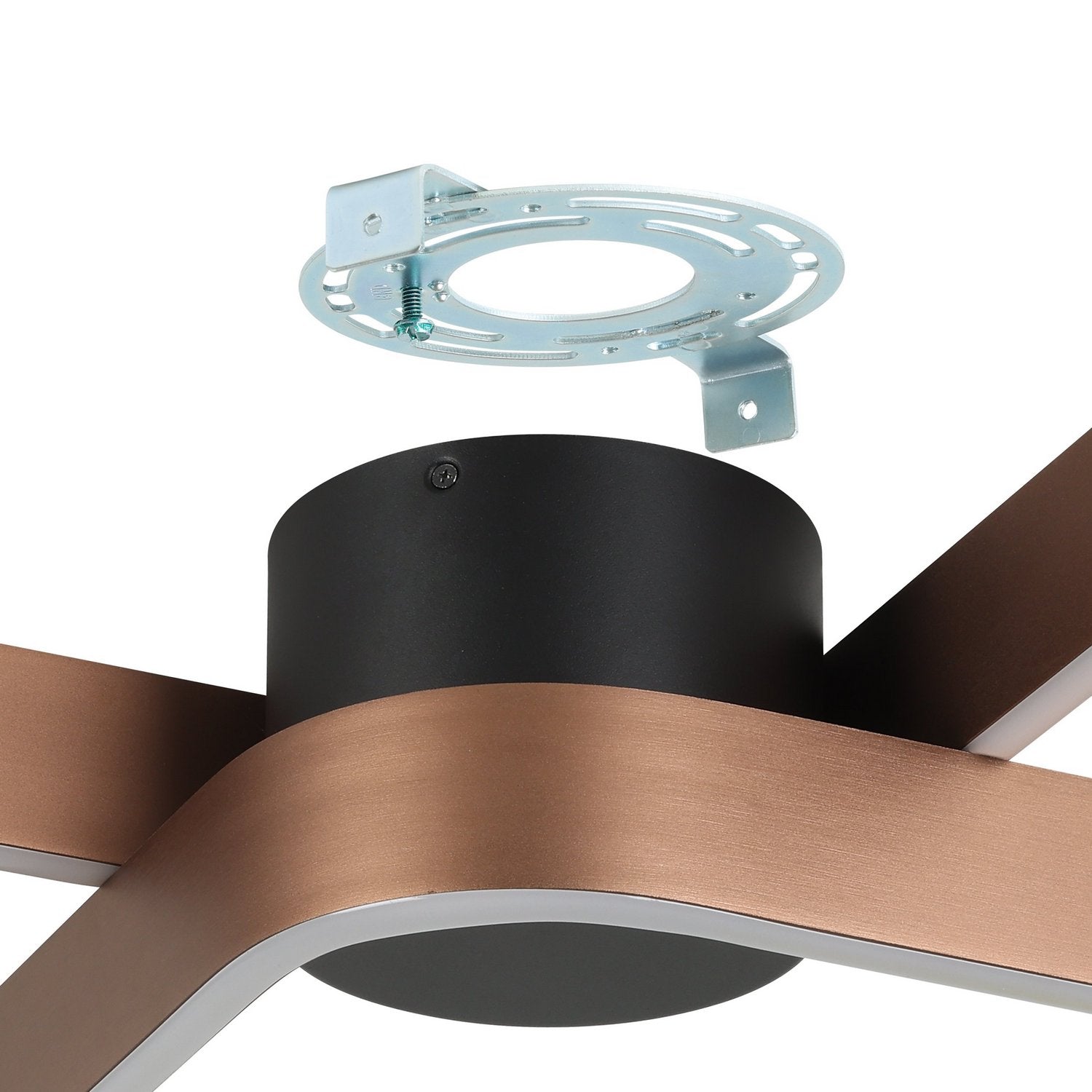 Eglo Canada - 901863A - LED Flush Mount - Folcino - Bronze, Black