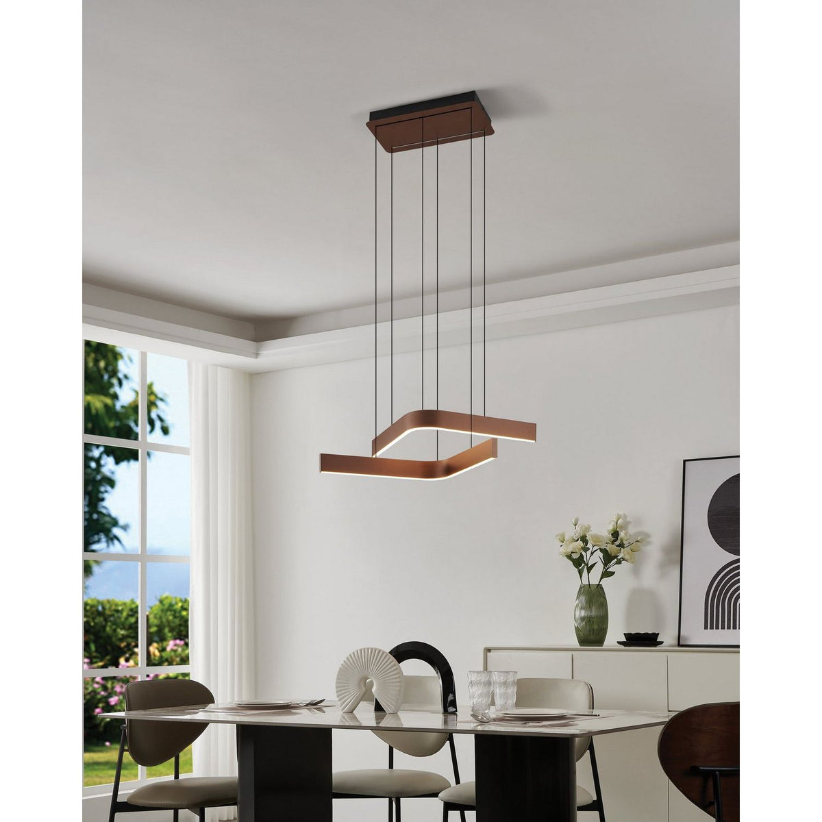Eglo Canada - 901864A - DEL Suspension - Folcino - Bronze
