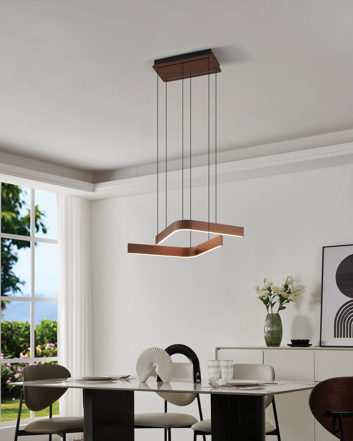 Eglo Canada - 901864A - LED Pendant - Folcino - Bronze