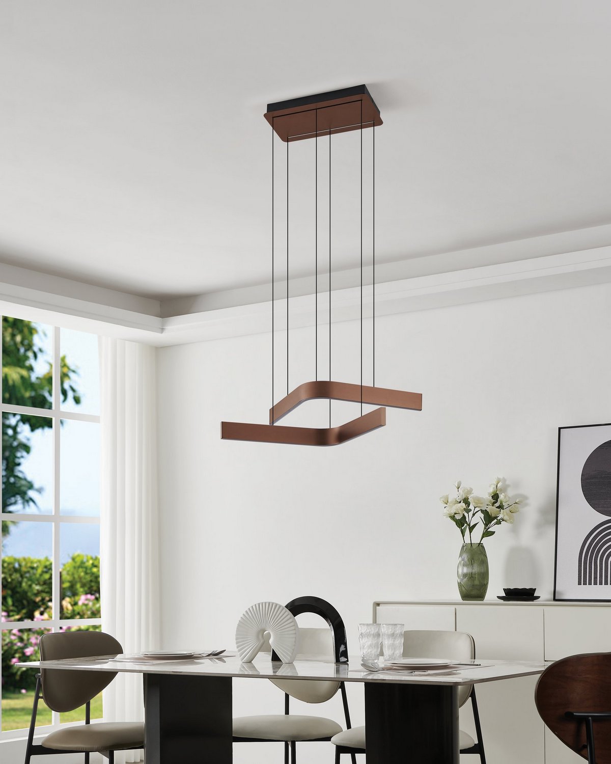 Eglo Canada - 901864A - LED Pendant - Folcino - Bronze