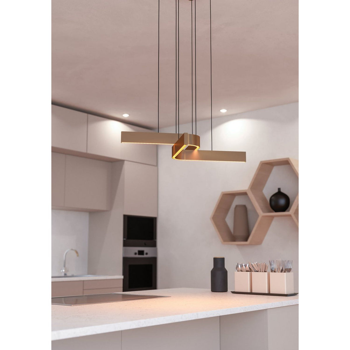 Eglo Canada - 901864A - DEL Suspension - Folcino - Bronze