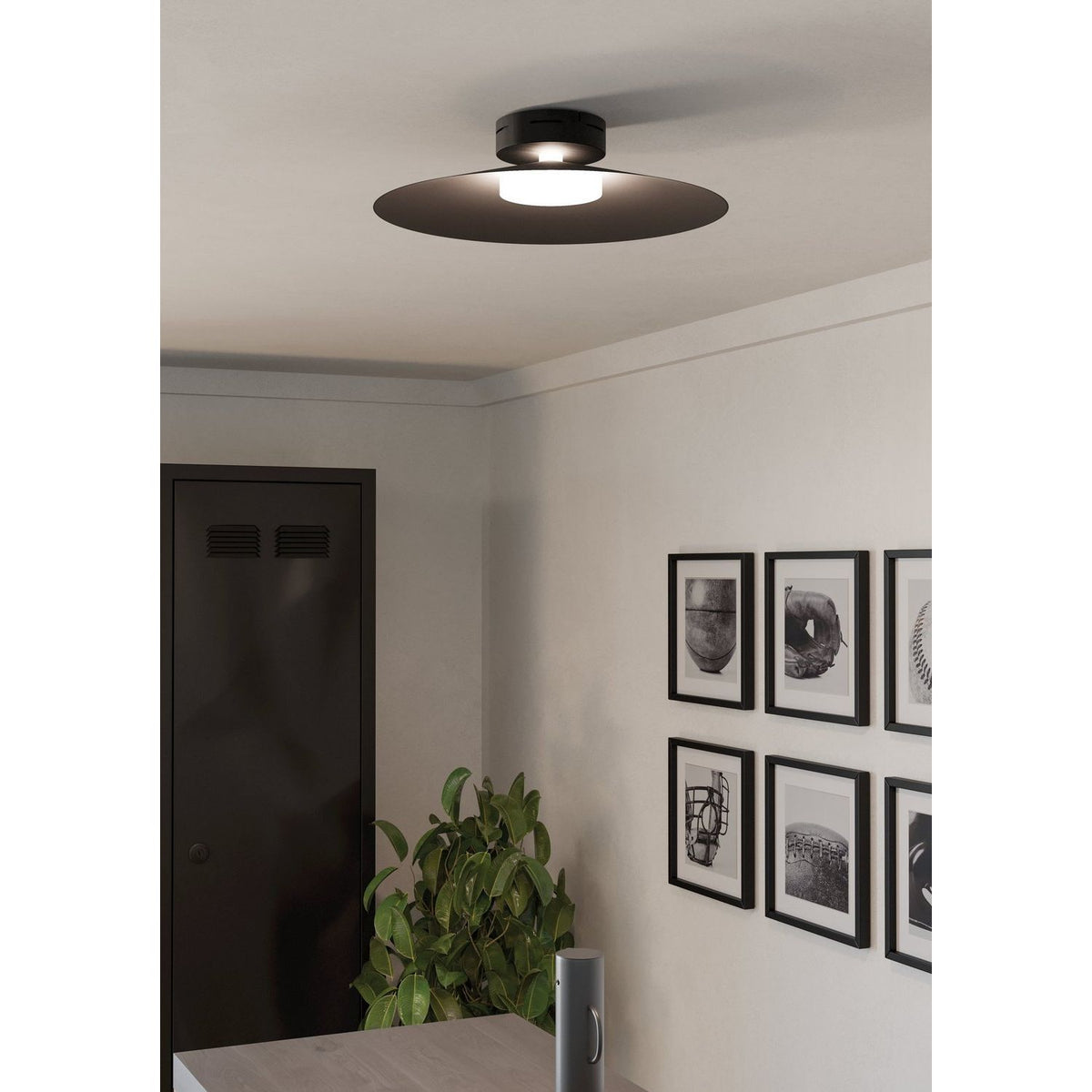 Eglo Canada - 902182A - DEL Plafonnier - Conomavilla - Noir