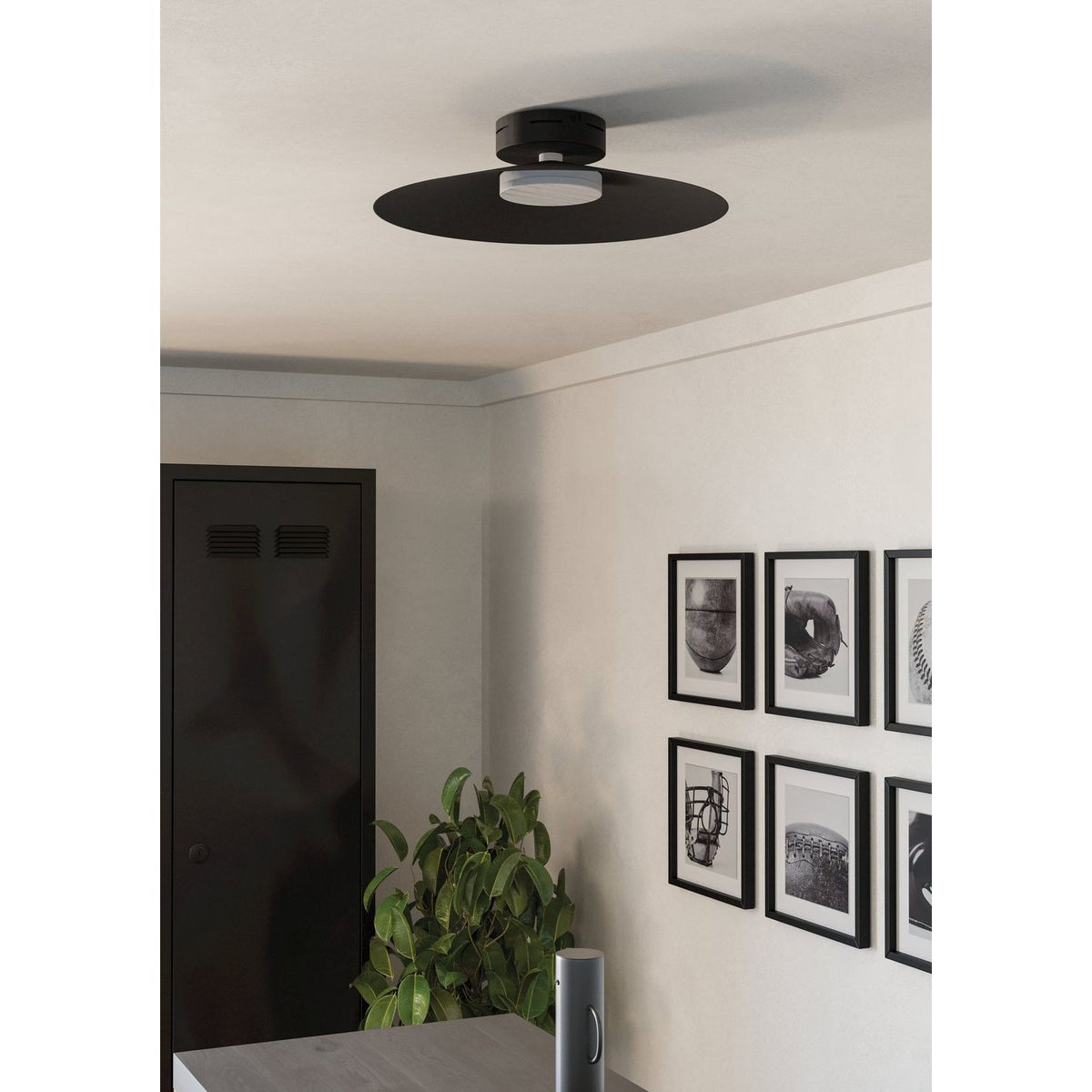 Eglo Canada - 902182A - DEL Plafonnier - Conomavilla - Noir