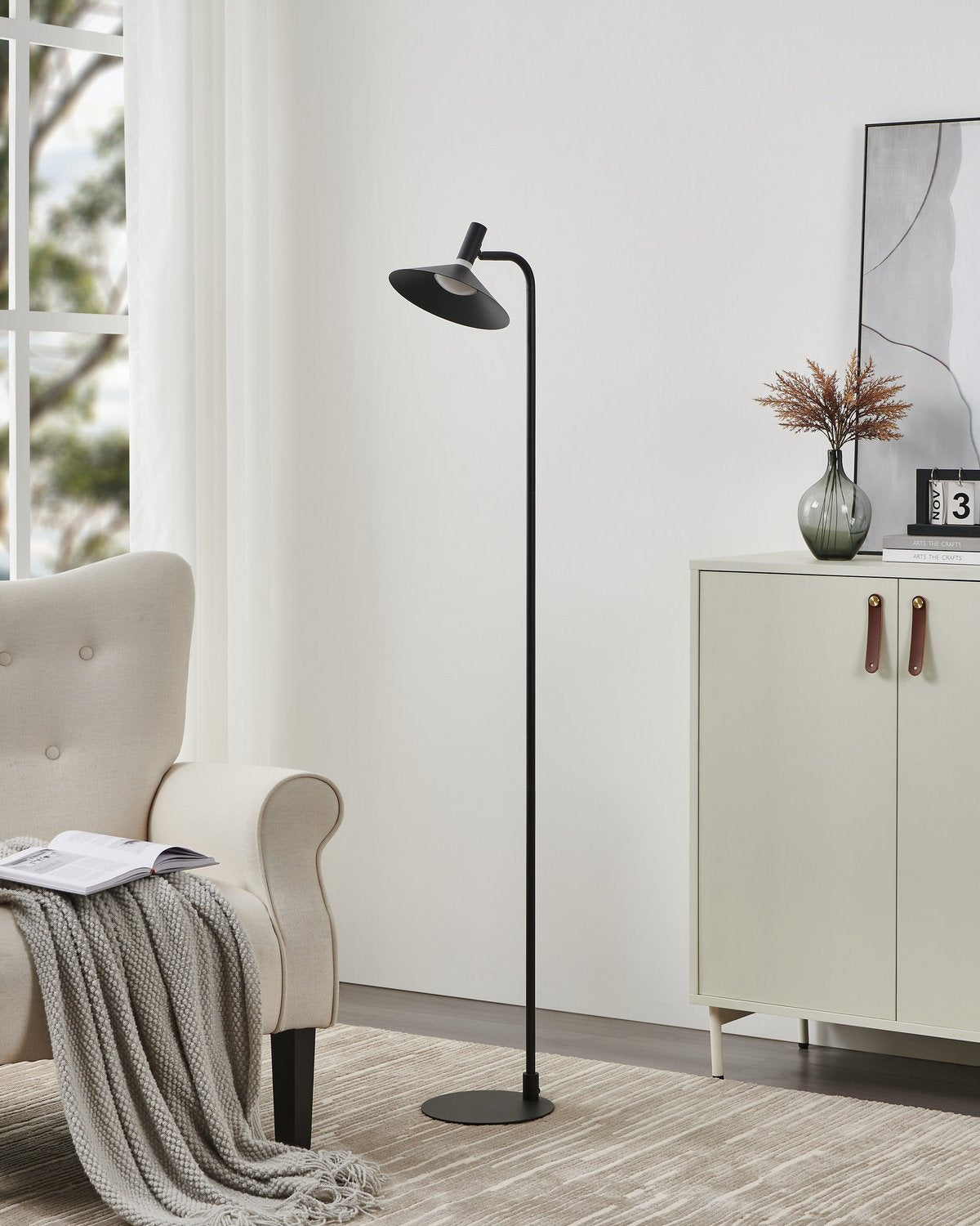 Eglo Canada - 902186A - LED Floor Lamp - Conomavilla - Black