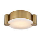Kalco - 528741WB - LED Flush Mount - Lumba - Winter Brass