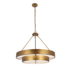 Kalco - 528655RSG - 12 Lumières Suspendu - Moda - Or rustique