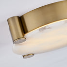 Kalco - 528743WB - LED Flush Mount - Lumba - Winter Brass