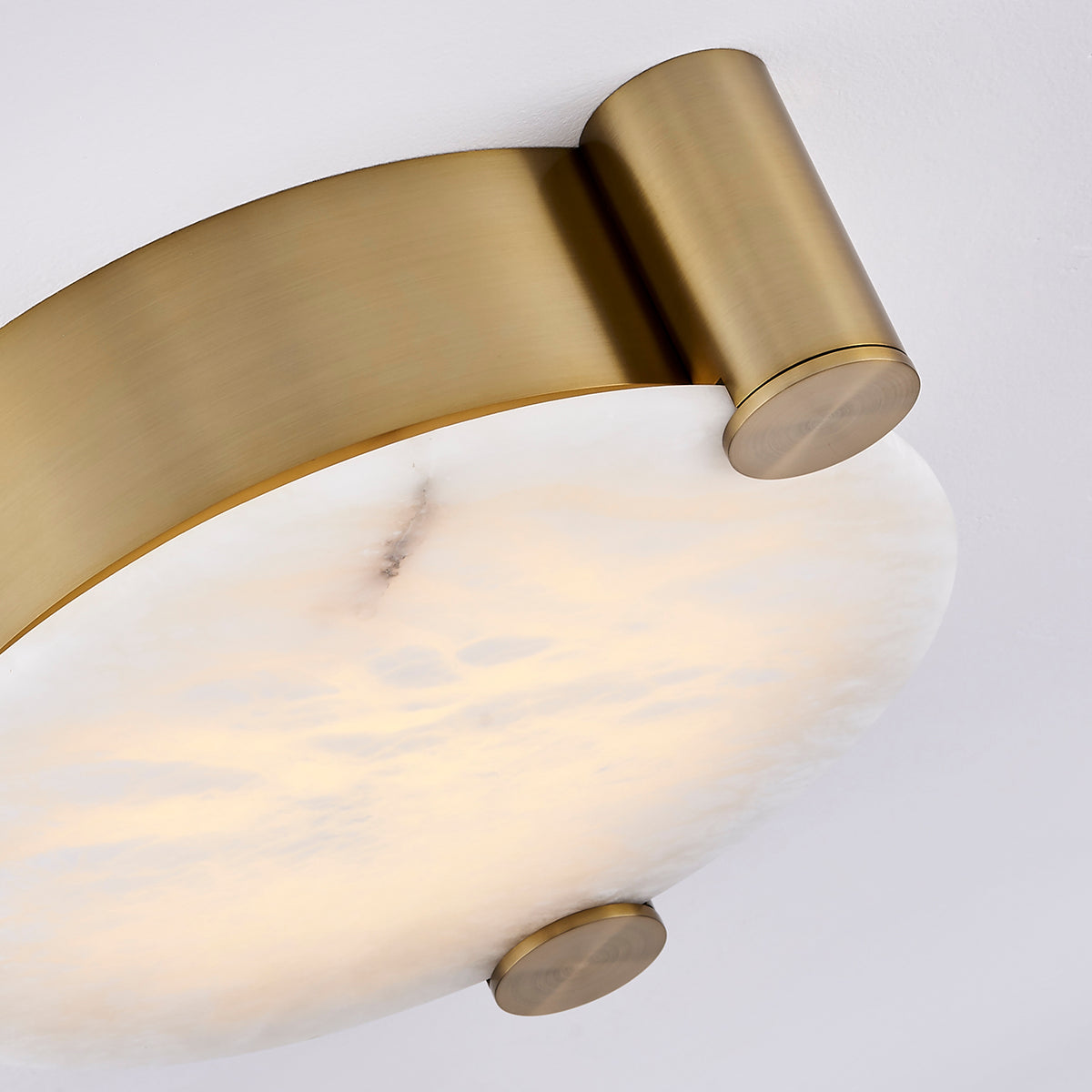 Kalco - 528742WB - LED Flush Mount - Lumba - Winter Brass