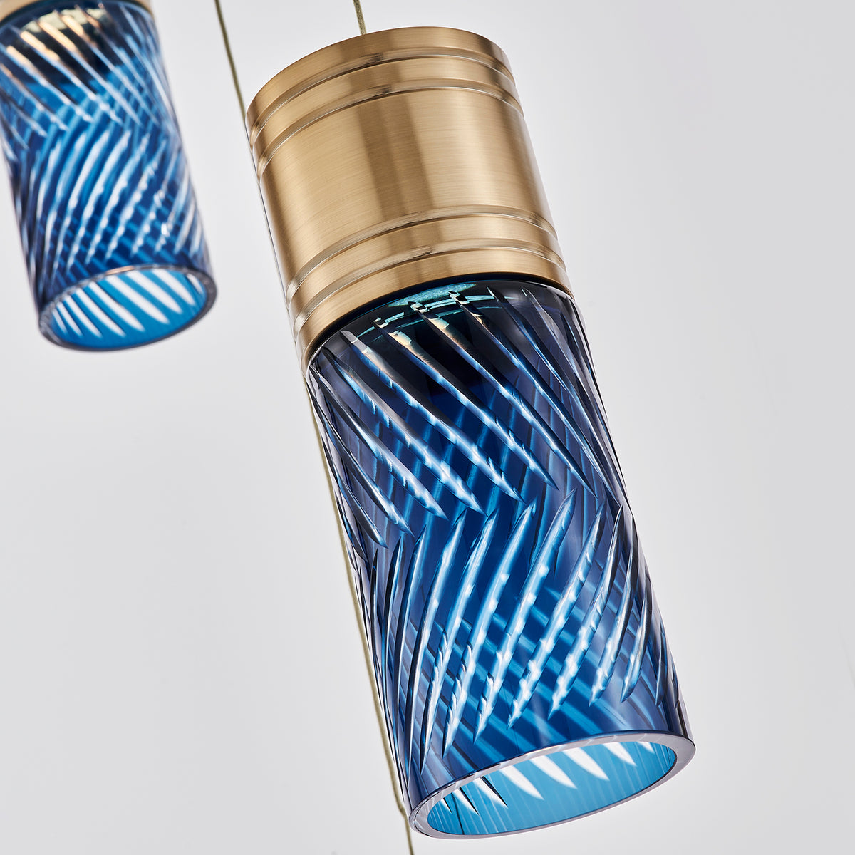 Kalco - 524952WB - LED Suspendu - Kiriko - Cuivres d'hiver